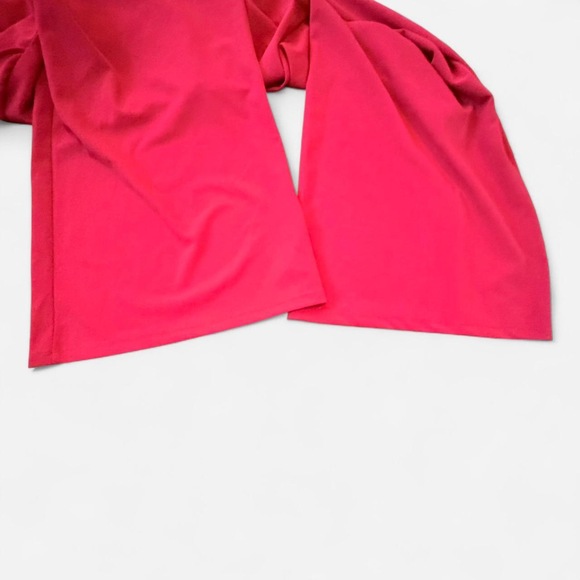 Symphony Plus size Red Jumpsuit cherry red sleeveless wide leg jumpsuit palazzo - Picture 8 of 8